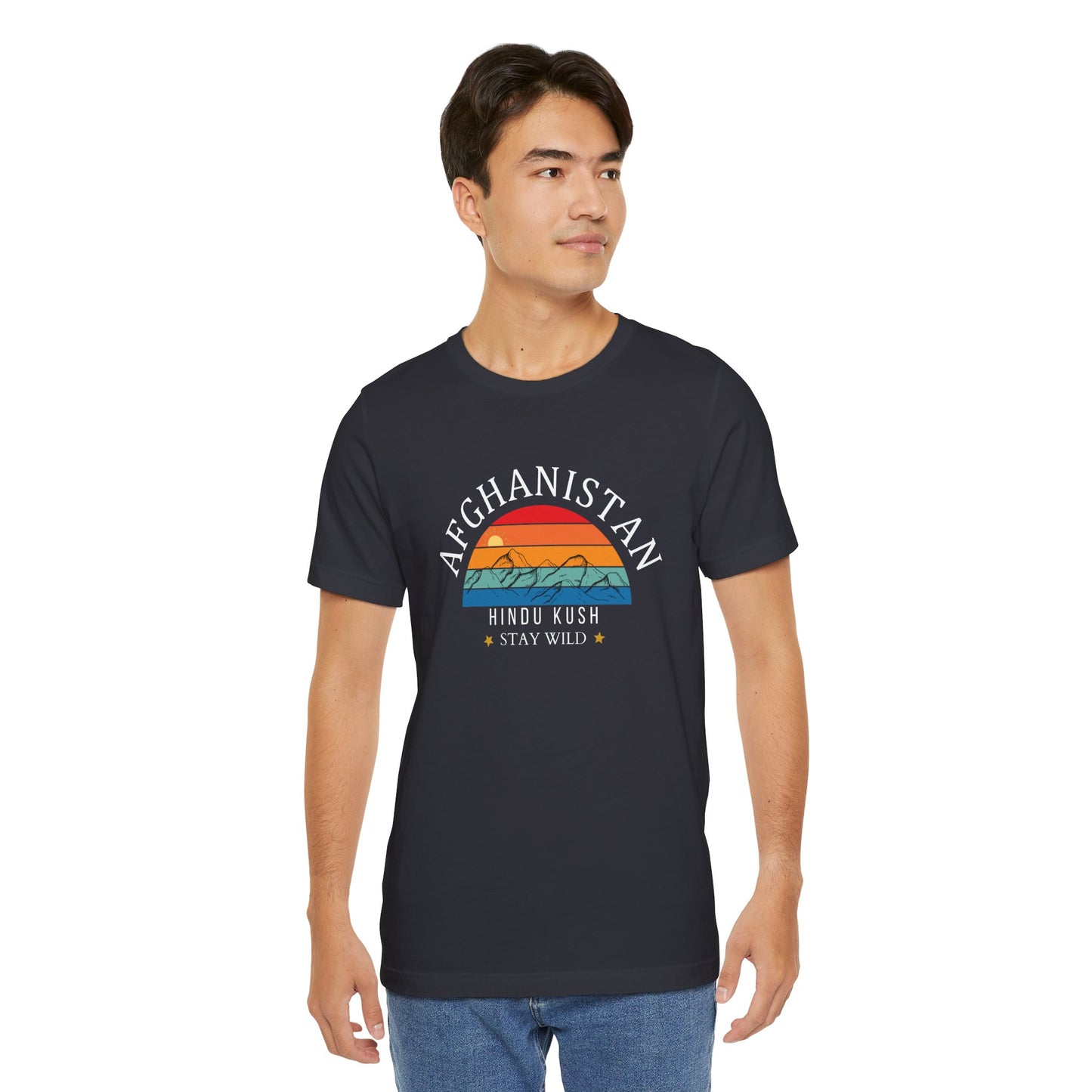 Afghanistan hindu kush Graphic Tee - Unisex Short Sleeve T-Shirt