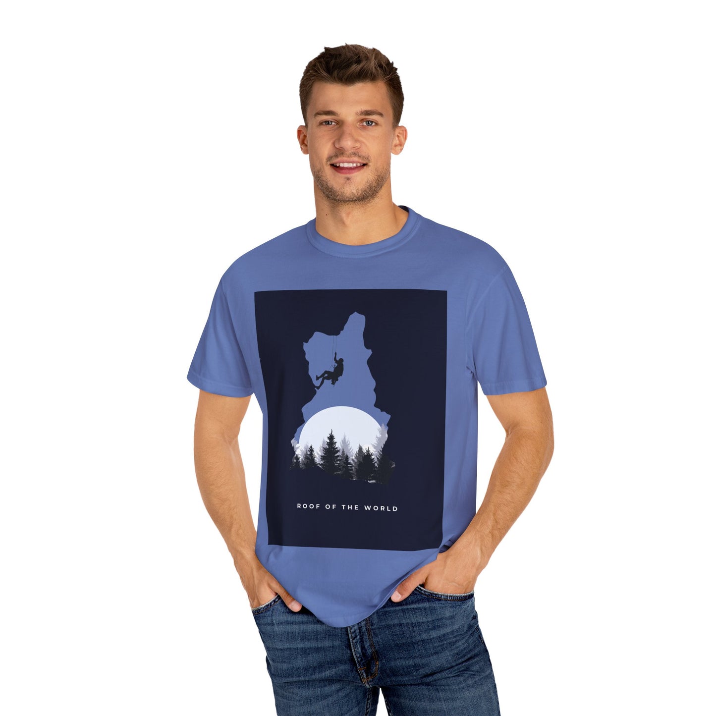 Adventure Awaits: Unisex Garment-Dyed T-Shirt for Outdoor Enthusiasts