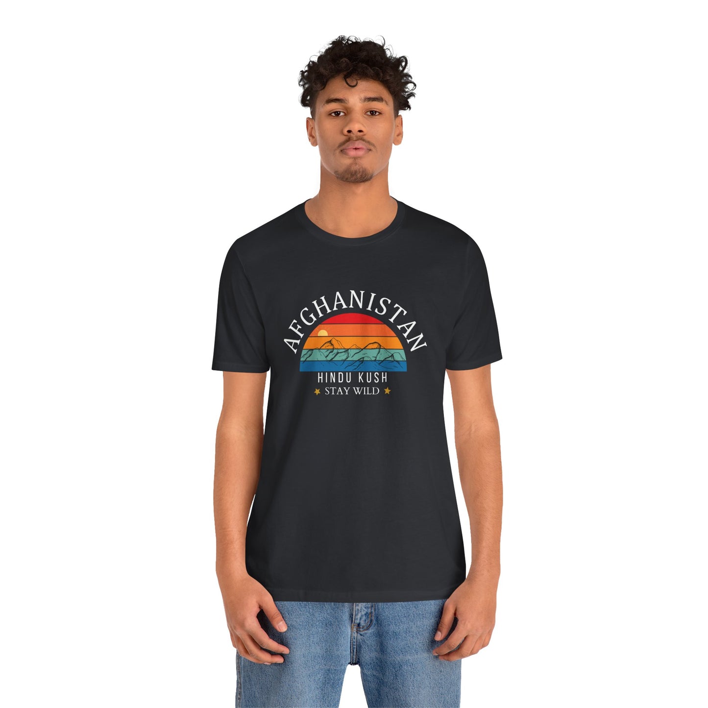 Afghanistan hindu kush Graphic Tee - Unisex Short Sleeve T-Shirt