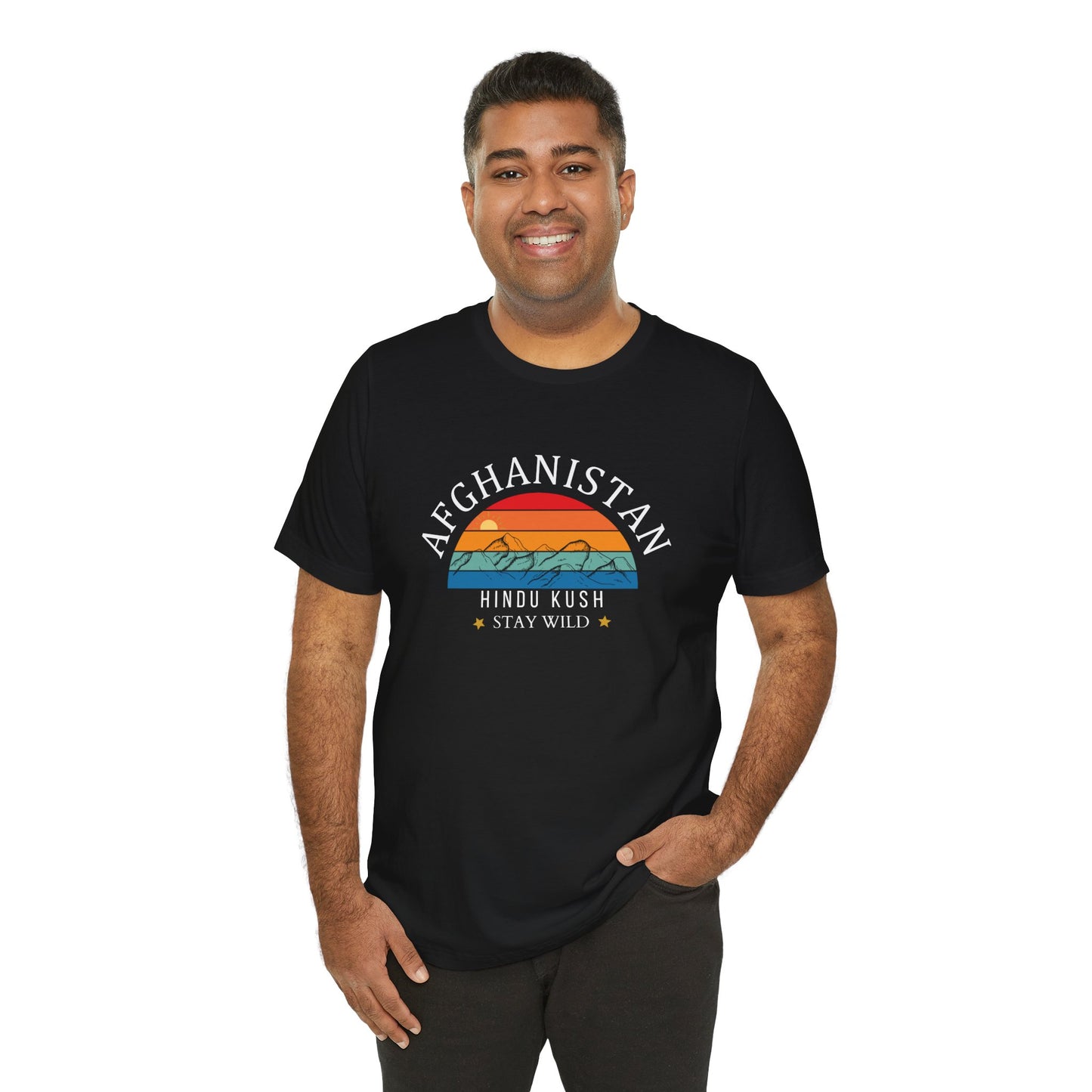 Afghanistan hindu kush Graphic Tee - Unisex Short Sleeve T-Shirt