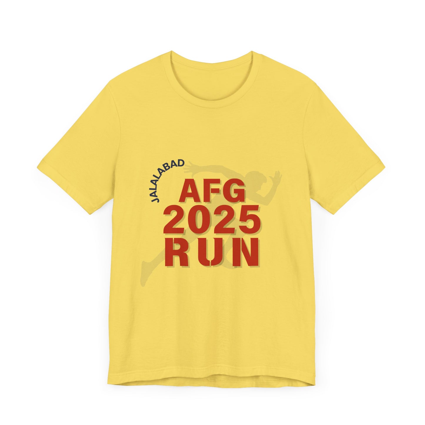 Unisex Running Tee - Jalalabad AFG Cricket 2025 Run