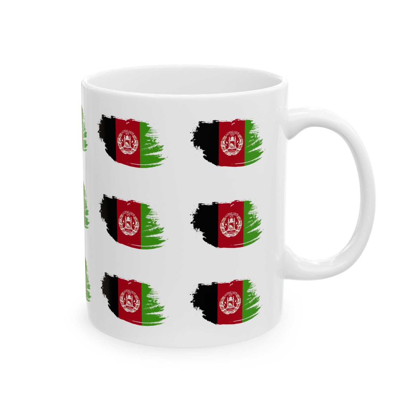 Afghan Heritage Ceramic Mug - 11oz & 15oz, Perfect for Coffee Lovers