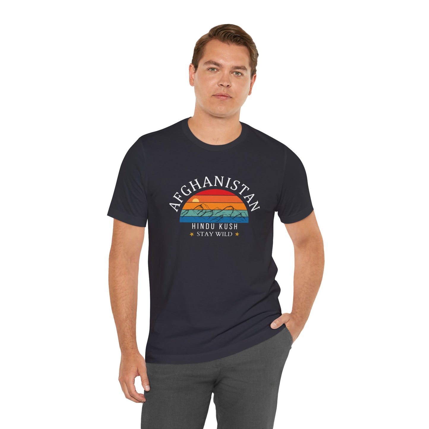 Afghanistan hindu kush Graphic Tee - Unisex Short Sleeve T-Shirt