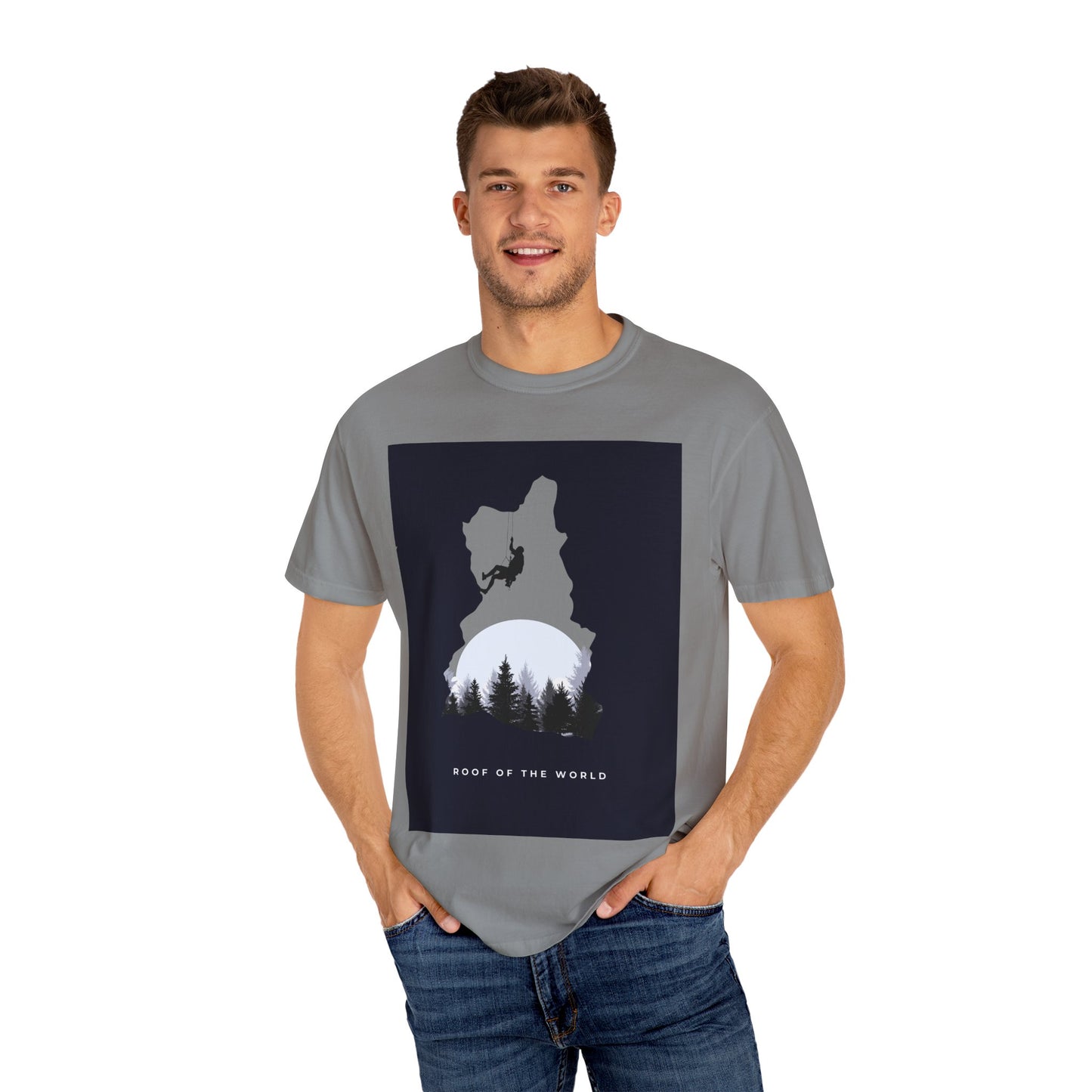 Adventure Awaits: Unisex Garment-Dyed T-Shirt for Outdoor Enthusiasts