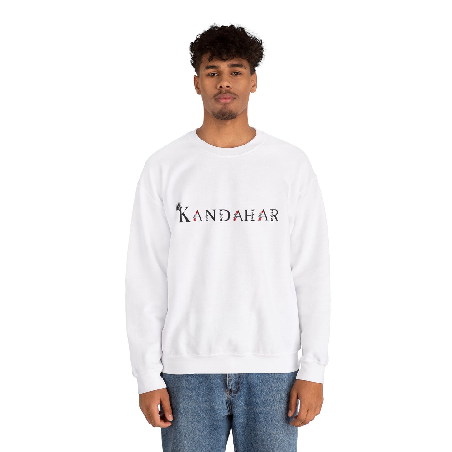 Kandahar Unisex Heavy Blend™ Crewneck Sweatshirt - Cozy Casual Wear for All Seasons