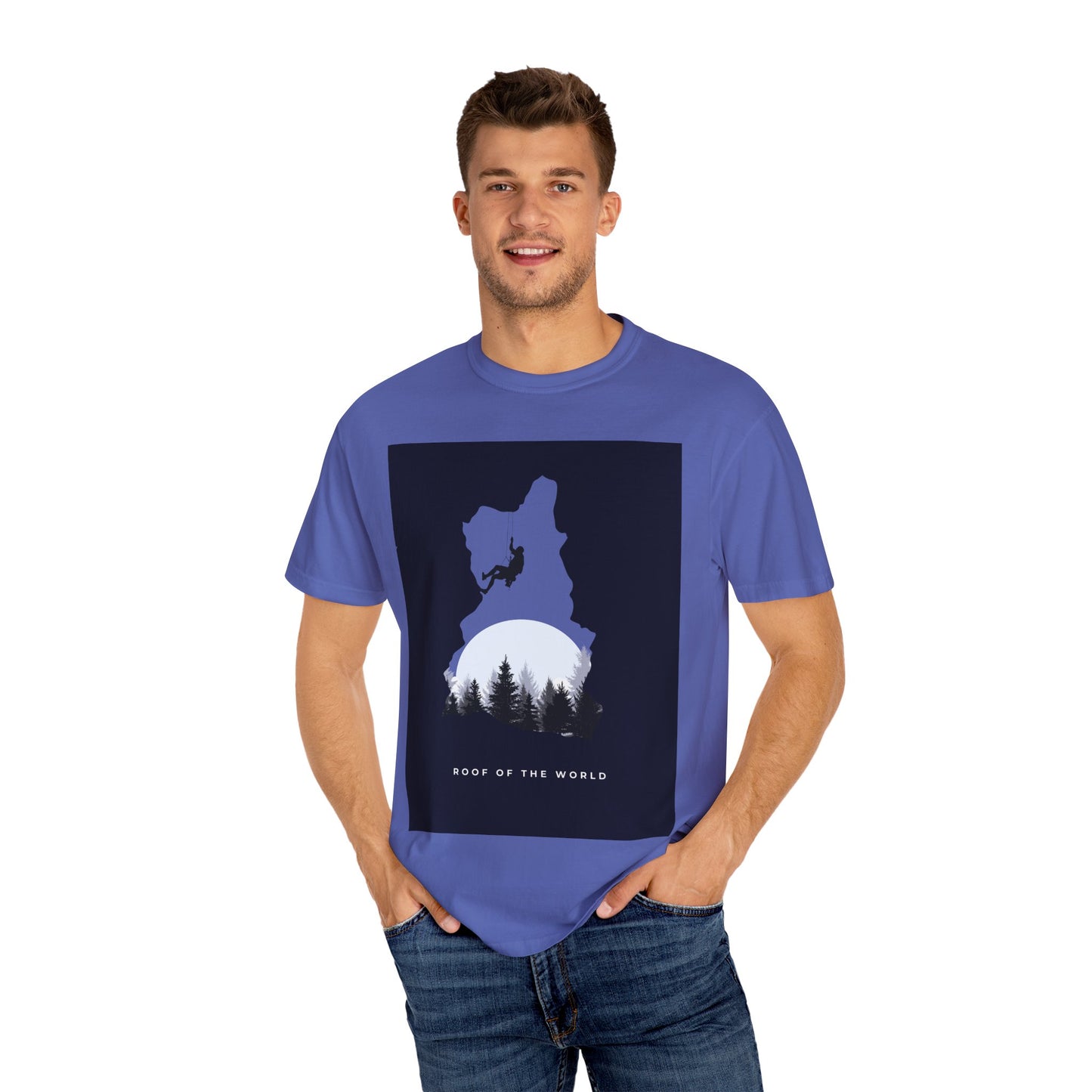 Adventure Awaits: Unisex Garment-Dyed T-Shirt for Outdoor Enthusiasts
