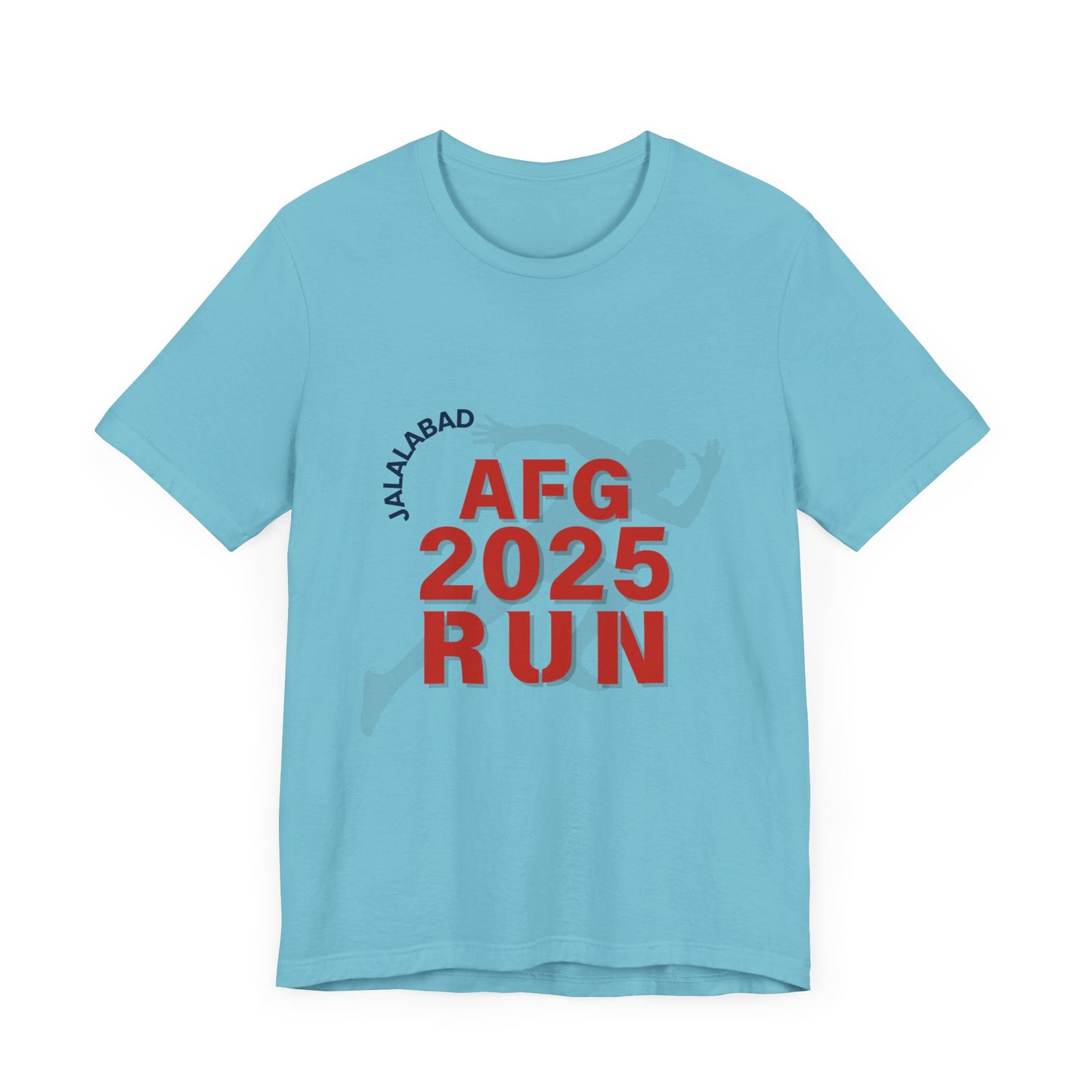 Unisex Running Tee - Jalalabad AFG Cricket 2025 Run