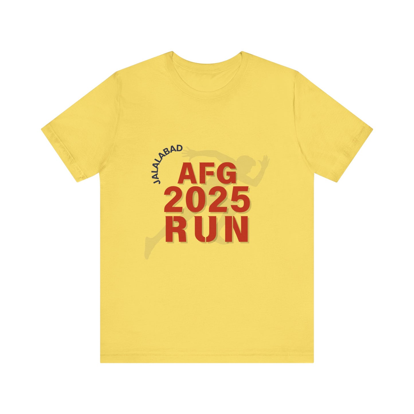 Unisex Running Tee - Jalalabad AFG Cricket 2025 Run