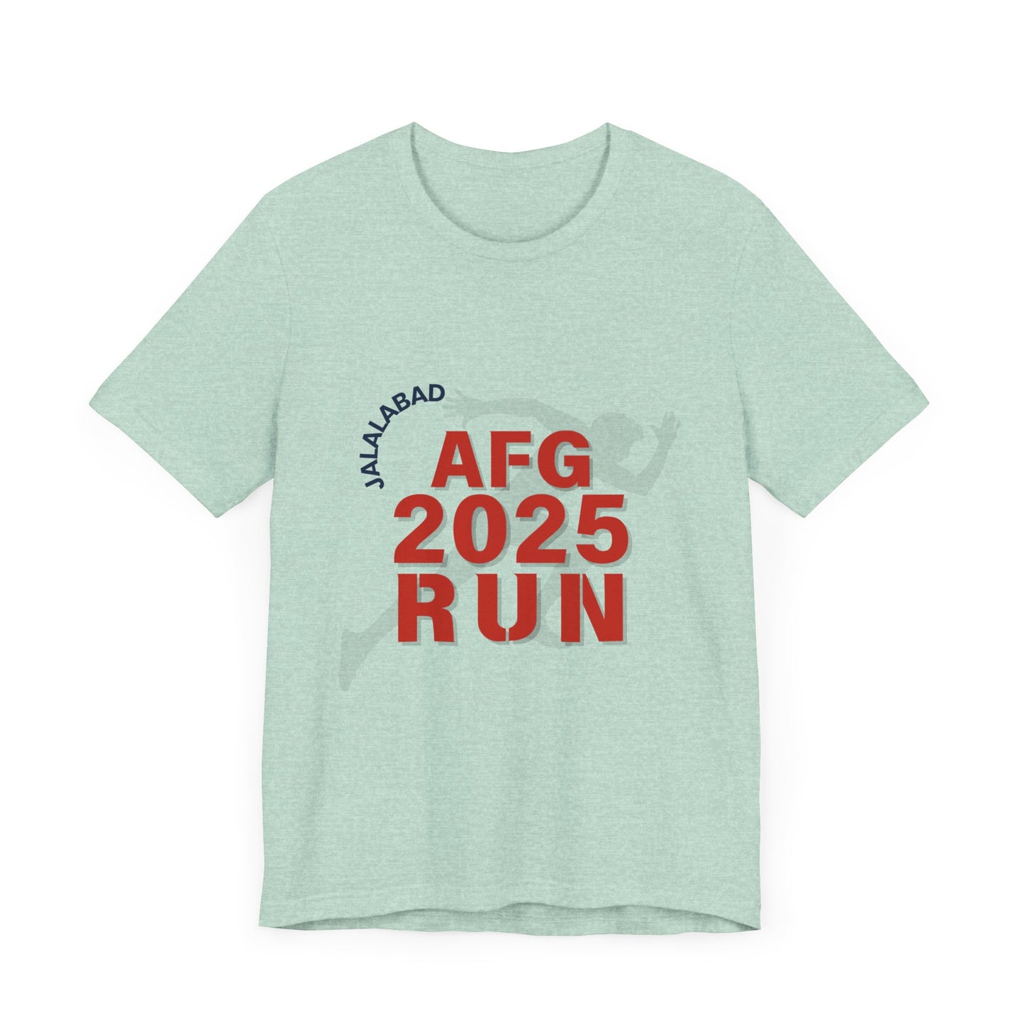 Unisex Running Tee - Jalalabad AFG Cricket 2025 Run