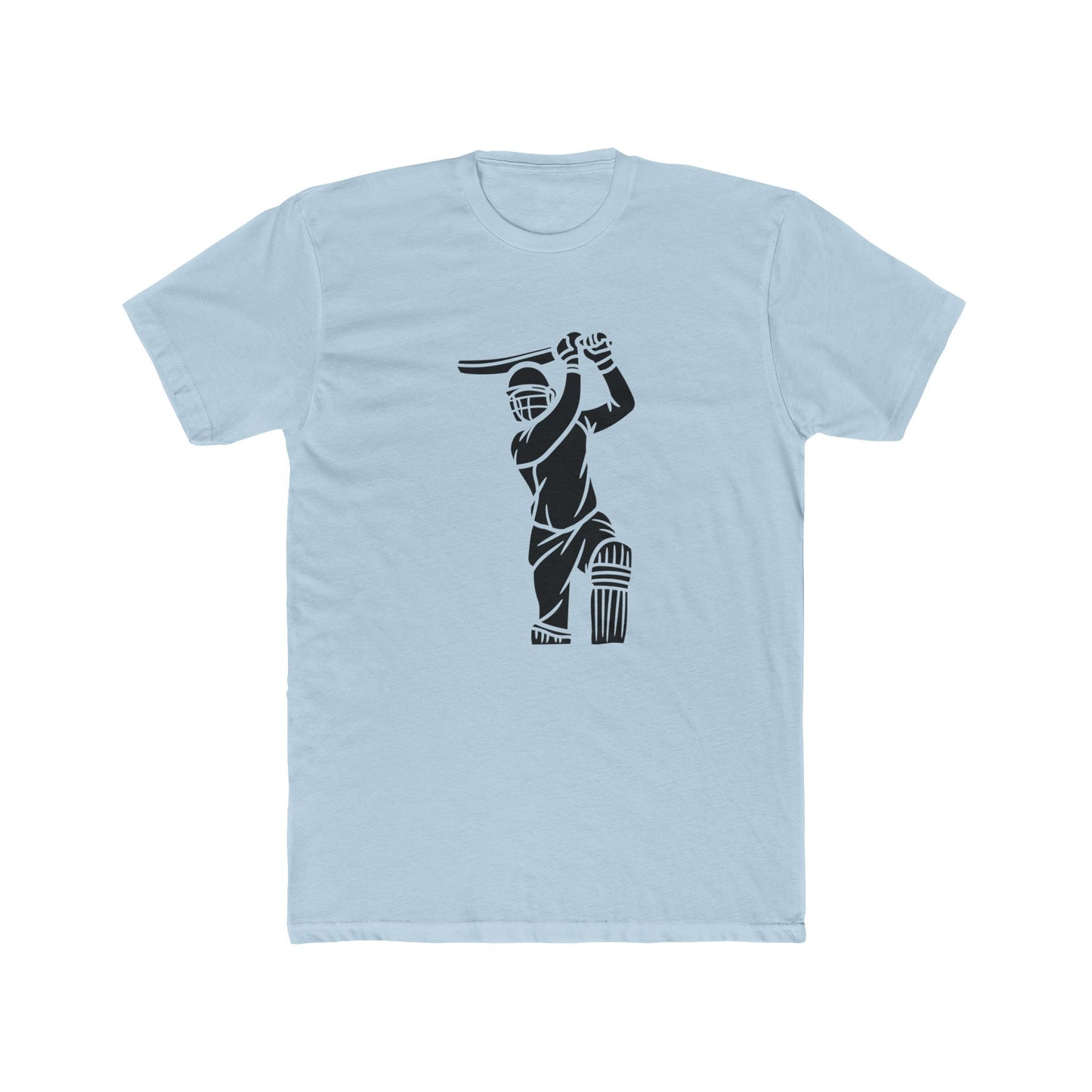 Cricket Player Unisex Cotton Crew Tee - Perfect Gift for Sports Fans