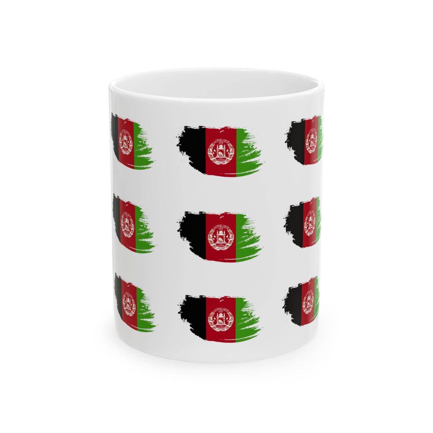 Afghan Heritage Ceramic Mug - 11oz & 15oz, Perfect for Coffee Lovers