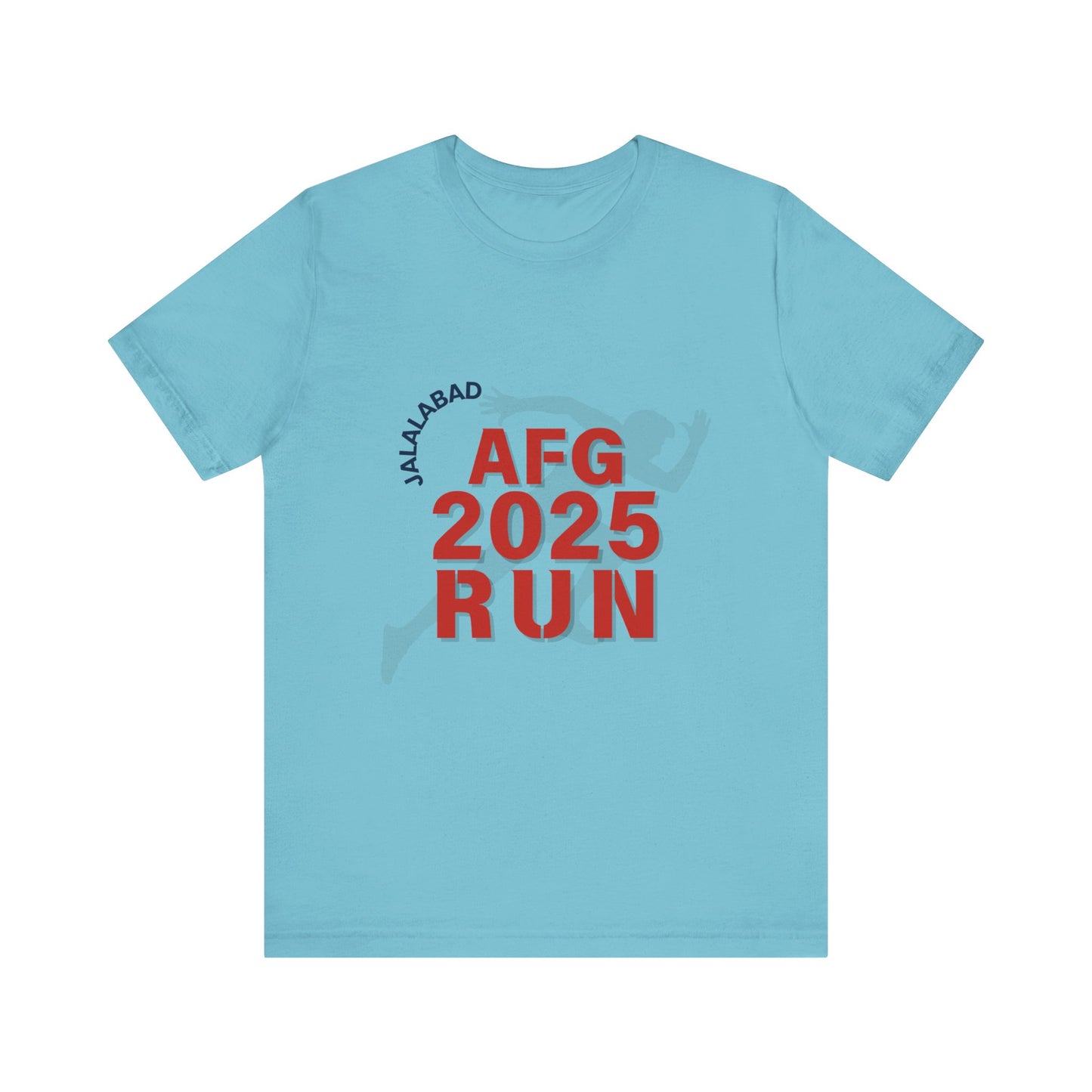 Unisex Running Tee - Jalalabad AFG Cricket 2025 Run