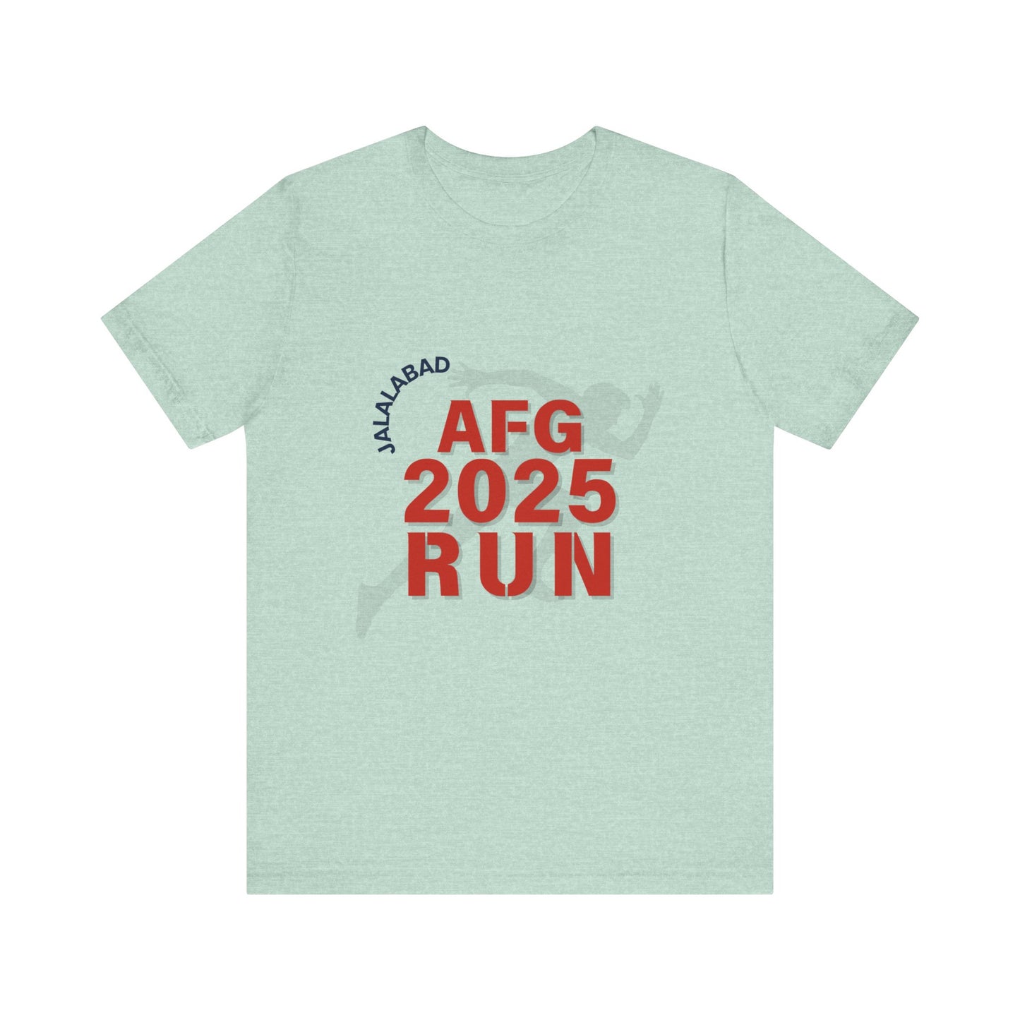Unisex Running Tee - Jalalabad AFG Cricket 2025 Run