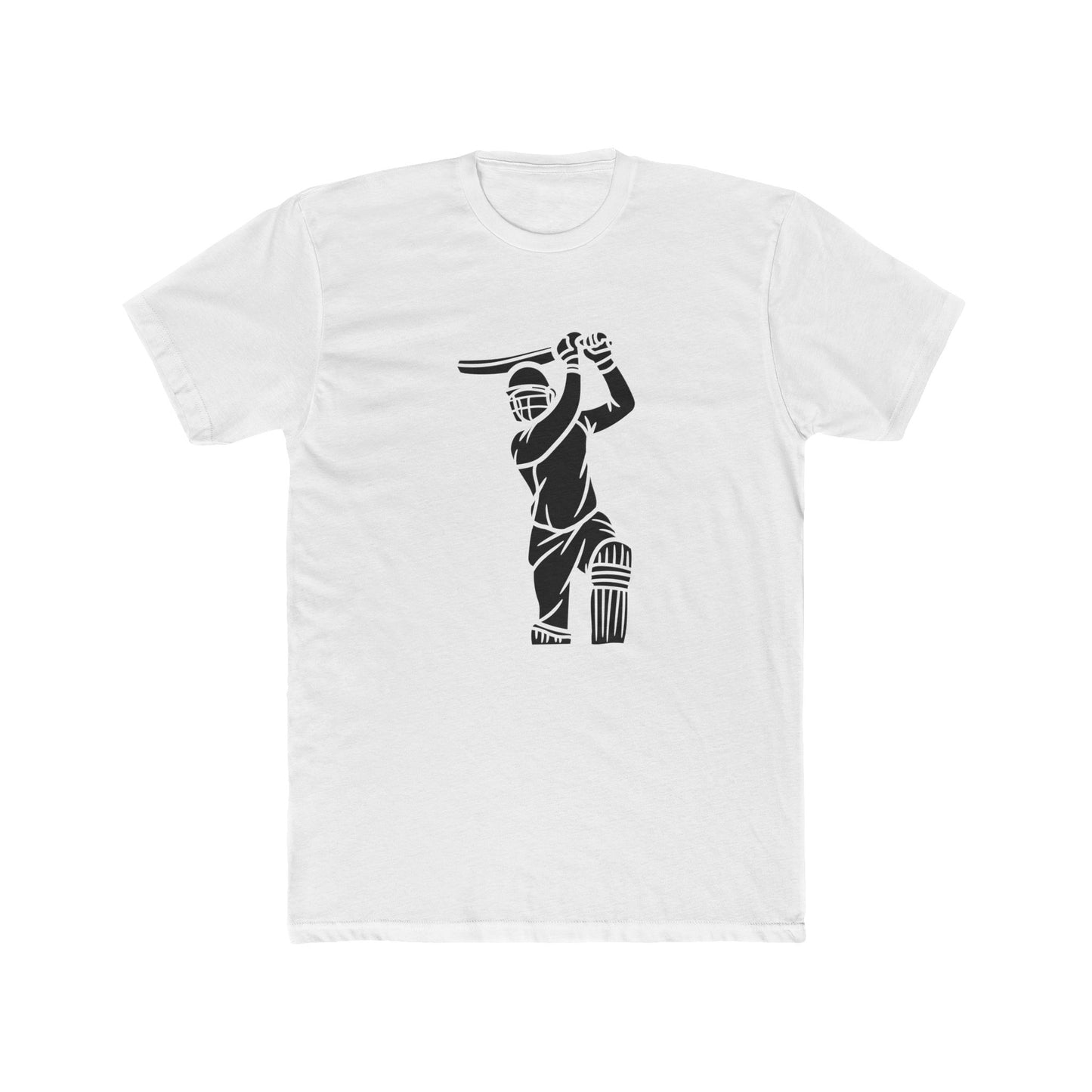 Cricket Player Unisex Cotton Crew Tee - Perfect Gift for Sports Fans