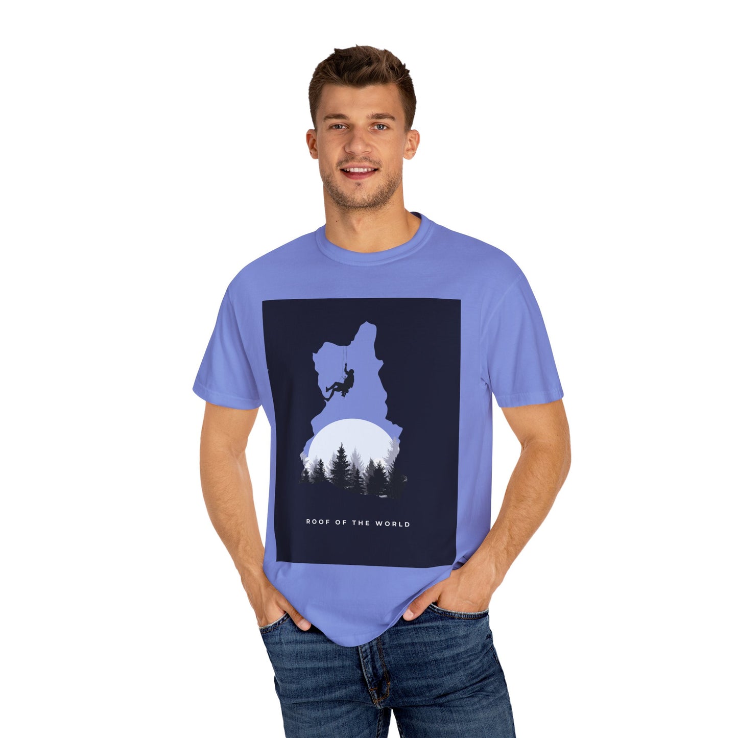 Adventure Awaits: Unisex Garment-Dyed T-Shirt for Outdoor Enthusiasts