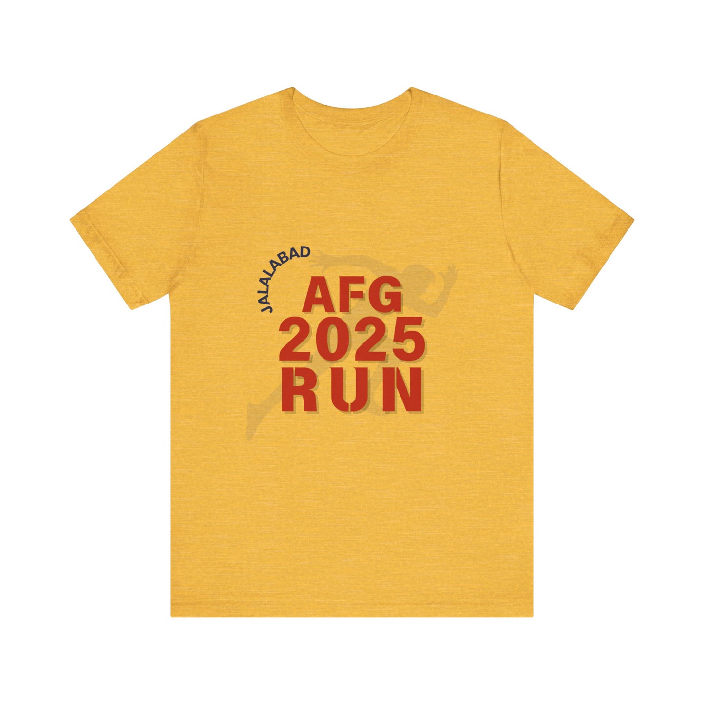 Unisex Running Tee - Jalalabad AFG Cricket 2025 Run