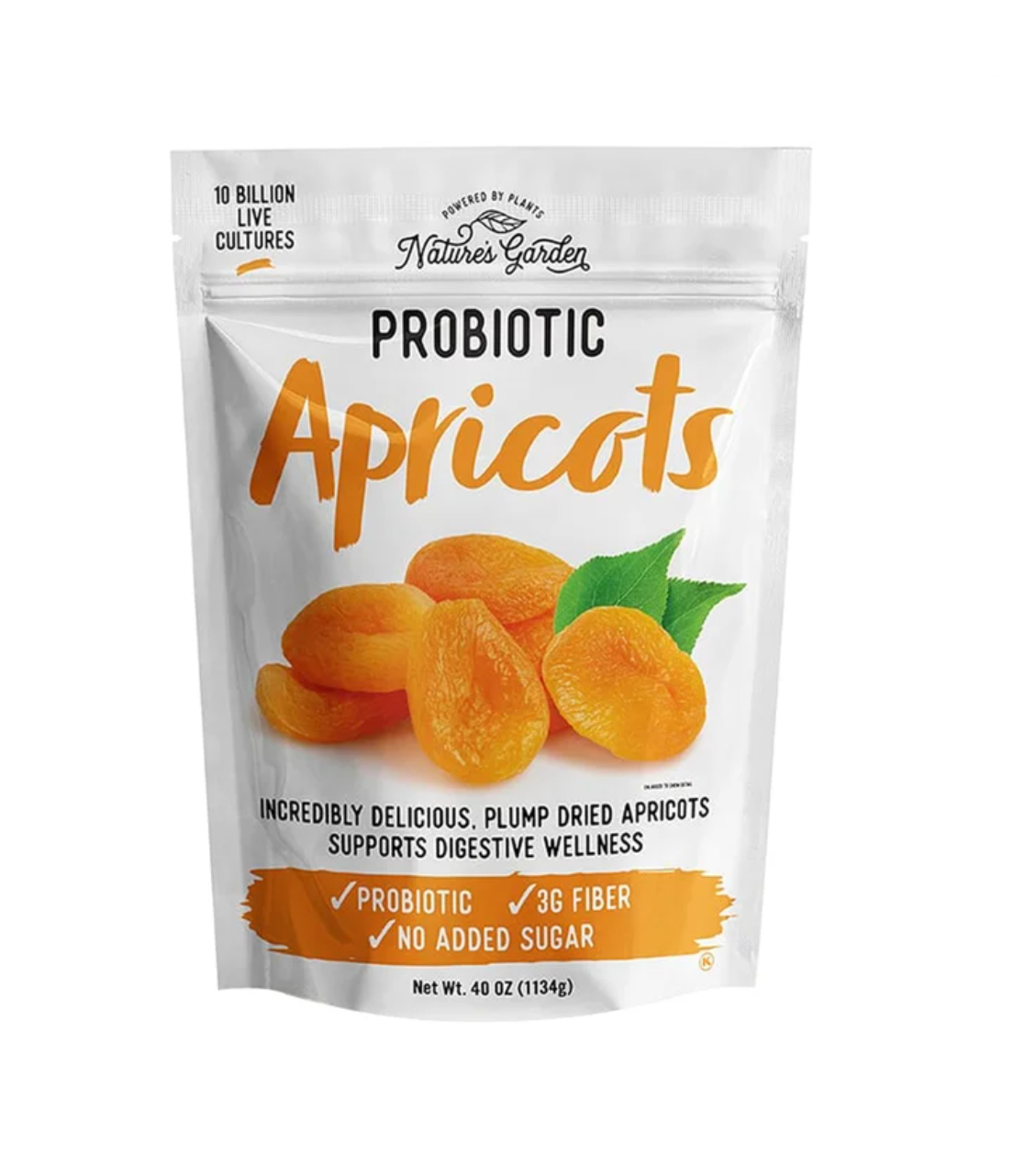 Nature's Garden Probiotic Dried Apricots, 40 oz