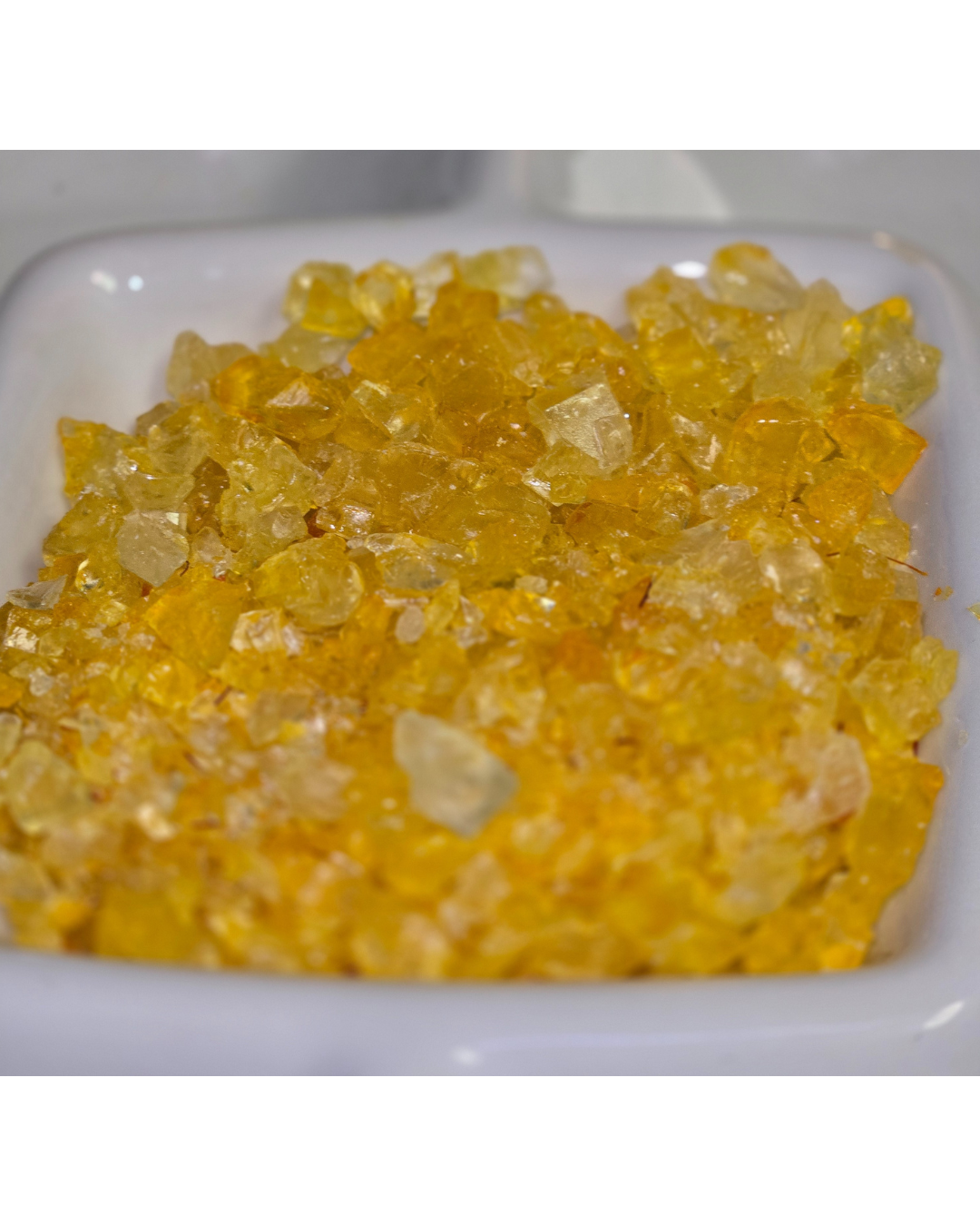 Saffron Rock Candy on Thread - نبات زعفرانی