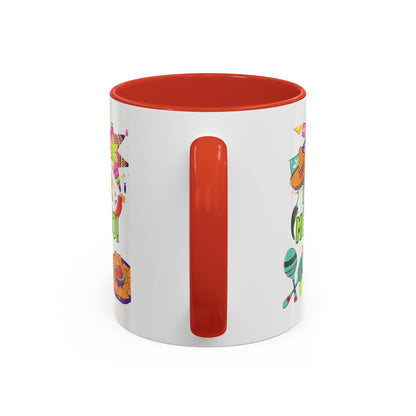 Viva México Accent Coffee Mug — Festive Mexican Fiesta 11/15oz