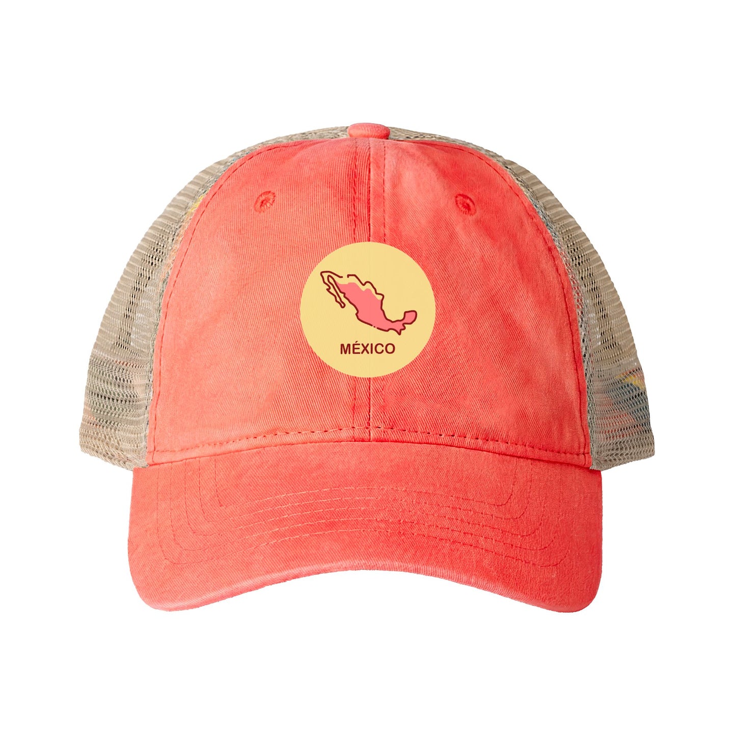 Women's Washed Mesh-Back Cap