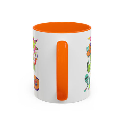 Viva México Accent Coffee Mug — Festive Mexican Fiesta 11/15oz