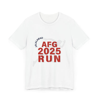 Unisex Running Tee - Jalalabad AFG Cricket 2025 Run