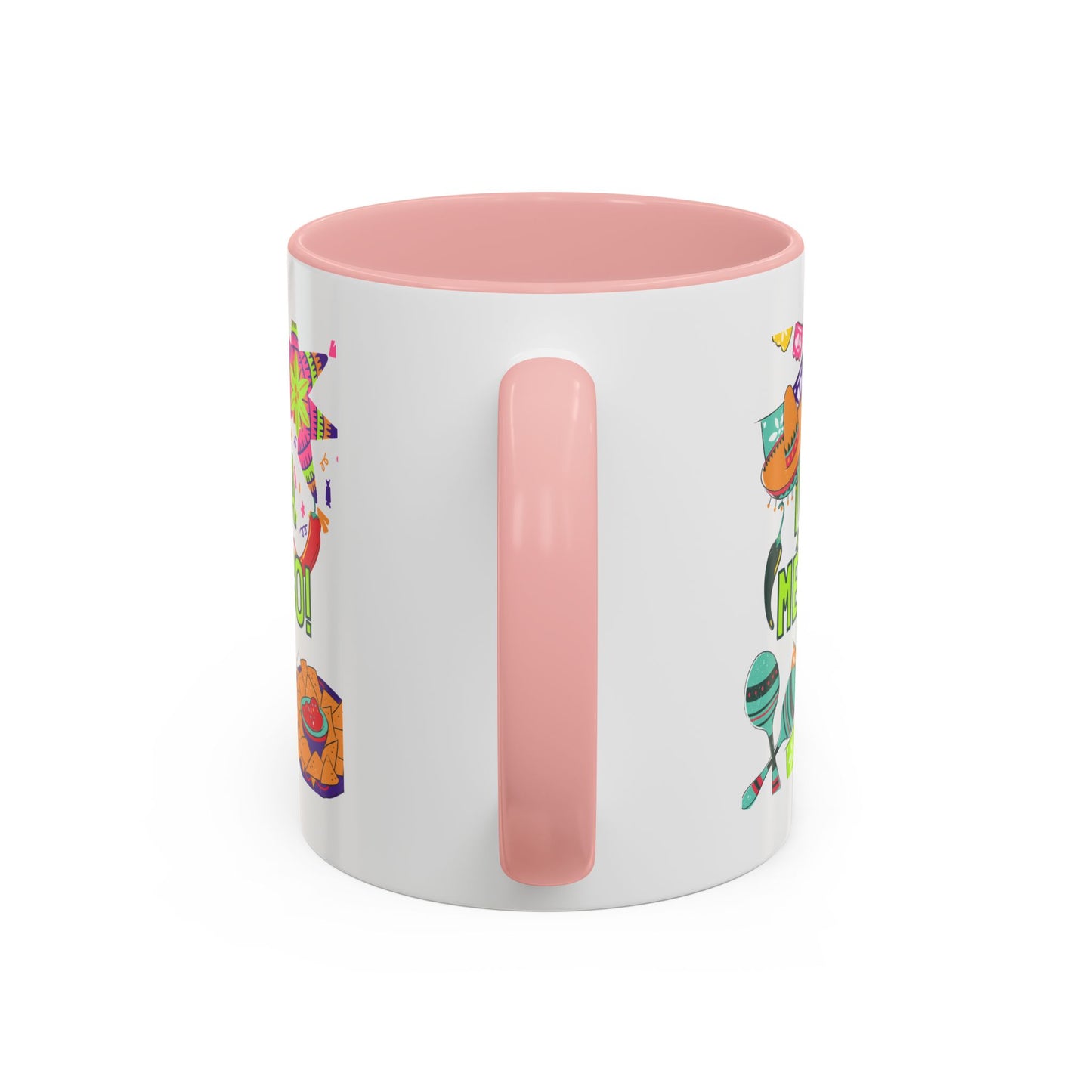 Viva México Accent Coffee Mug — Festive Mexican Fiesta 11/15oz