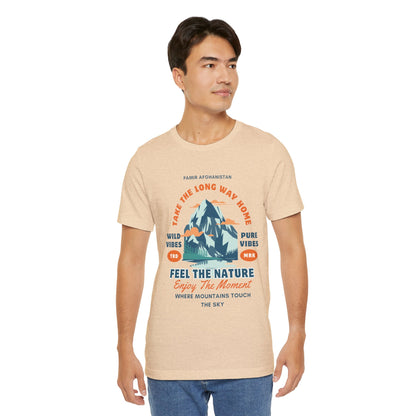 Adventure Vibes Unisex Jersey Tee - 'Feel The Nature'