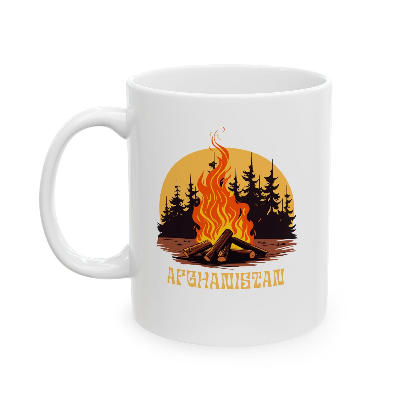 Adventure Awaits Ceramic Mug - Perfect for Nature Lovers
