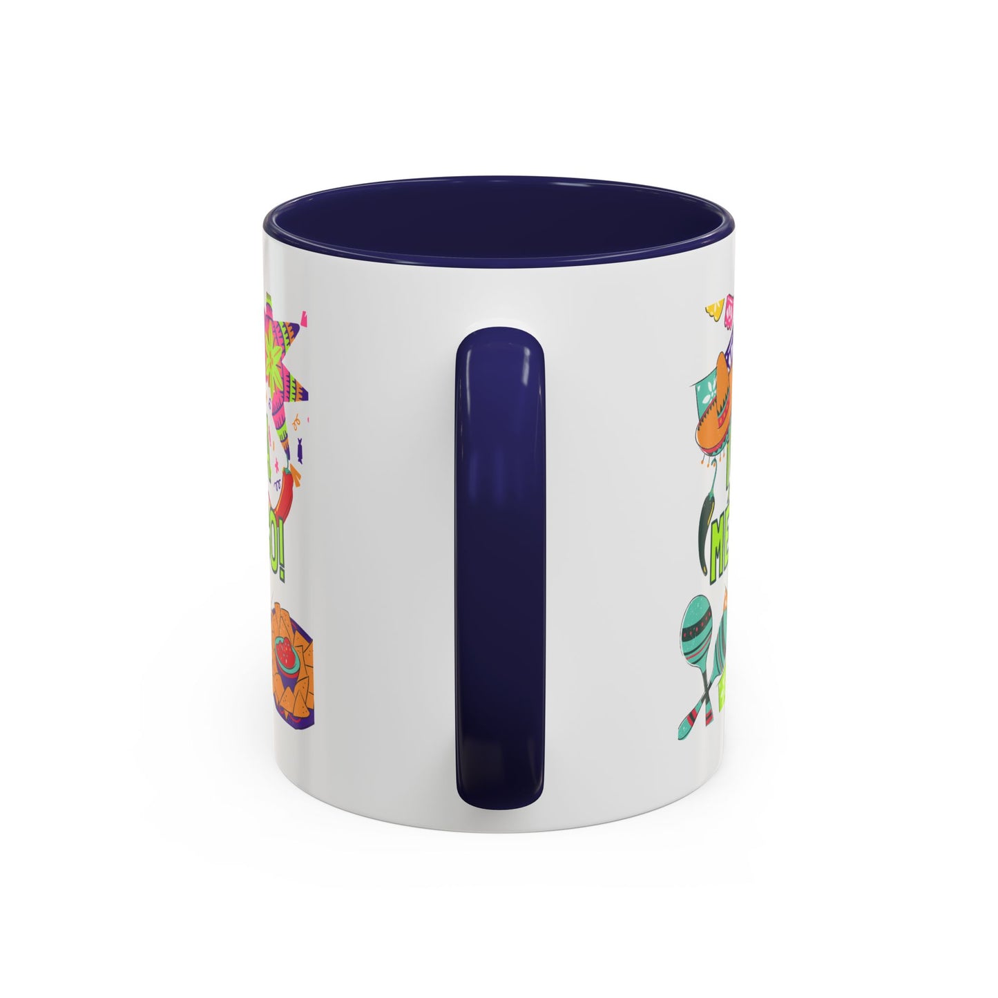 Viva México Accent Coffee Mug — Festive Mexican Fiesta 11/15oz