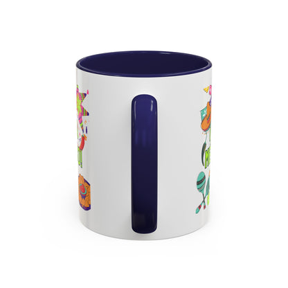 Viva México Accent Coffee Mug — Festive Mexican Fiesta 11/15oz