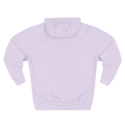 Minimal Crescent Peace Palestine Hoodie — Small Chest Graphic Fleece Pullover