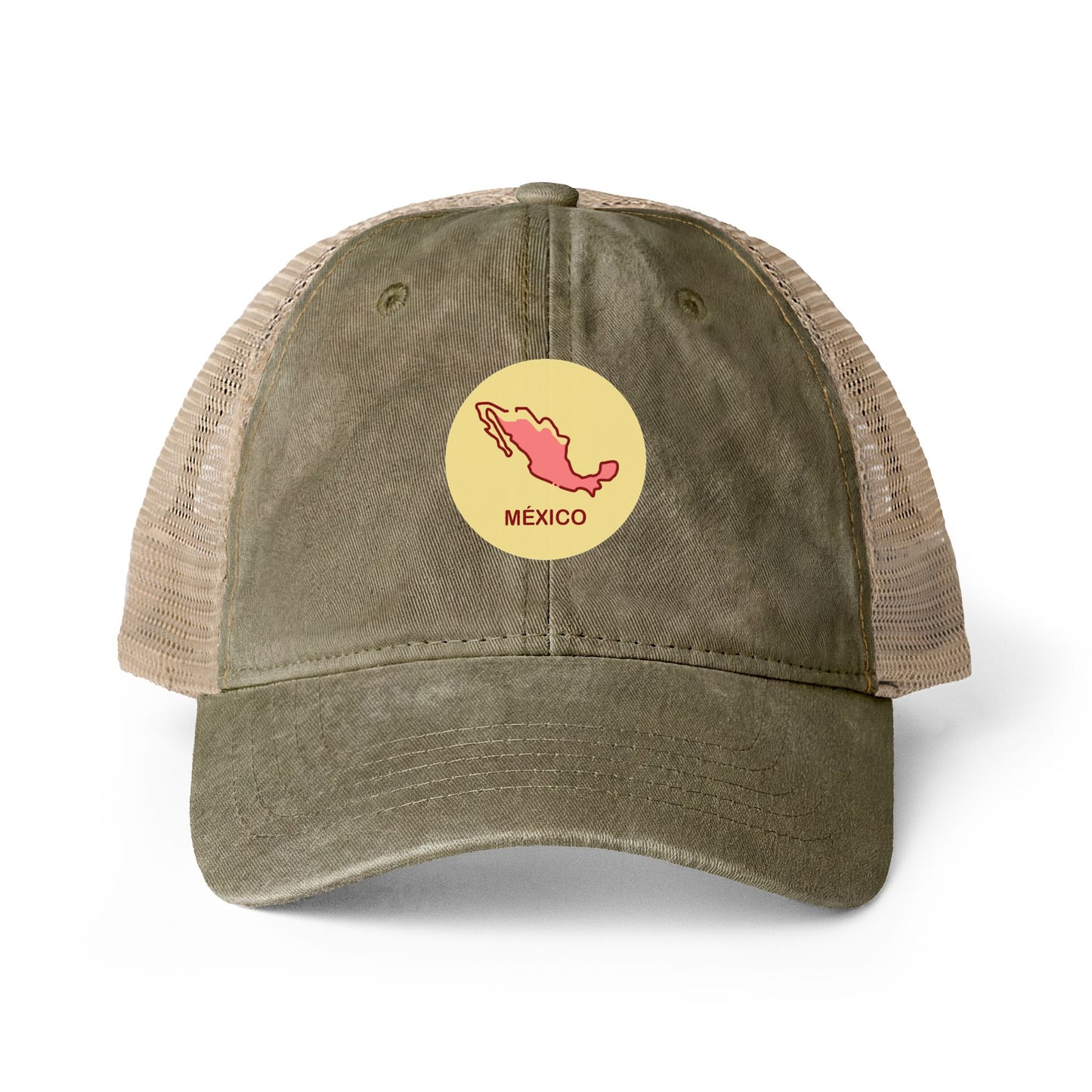 Women's Washed Mesh-Back Cap