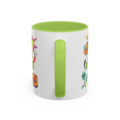 Viva México Accent Coffee Mug — Festive Mexican Fiesta 11/15oz