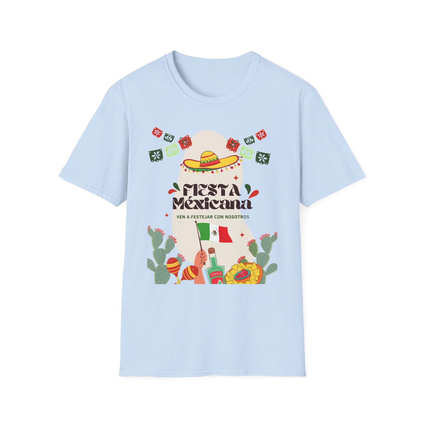 Fiesta Mexicana T-Shirt — Mexican Celebration Graphic Tee