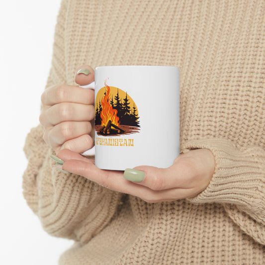 Adventure Awaits Ceramic Mug - Perfect for Nature Lovers