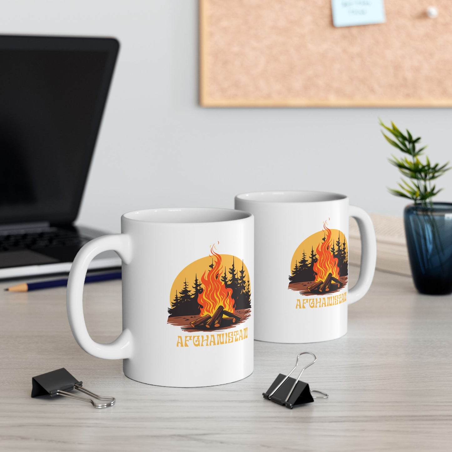 Adventure Awaits Ceramic Mug - Perfect for Nature Lovers