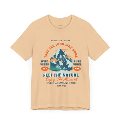 Adventure Vibes Unisex Jersey Tee - 'Feel The Nature'