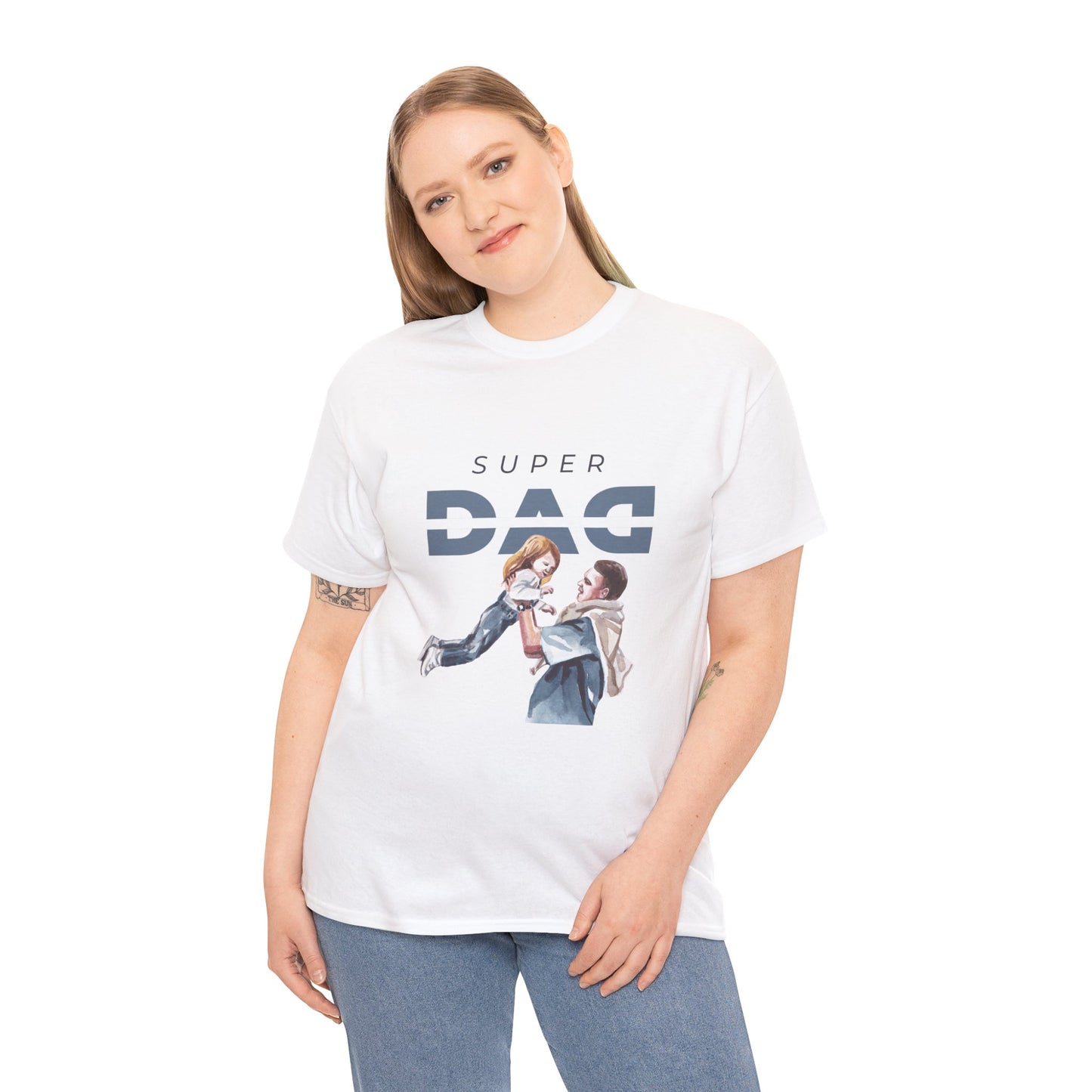 Super Dad T-Shirt — Father & Child Graphic Tee