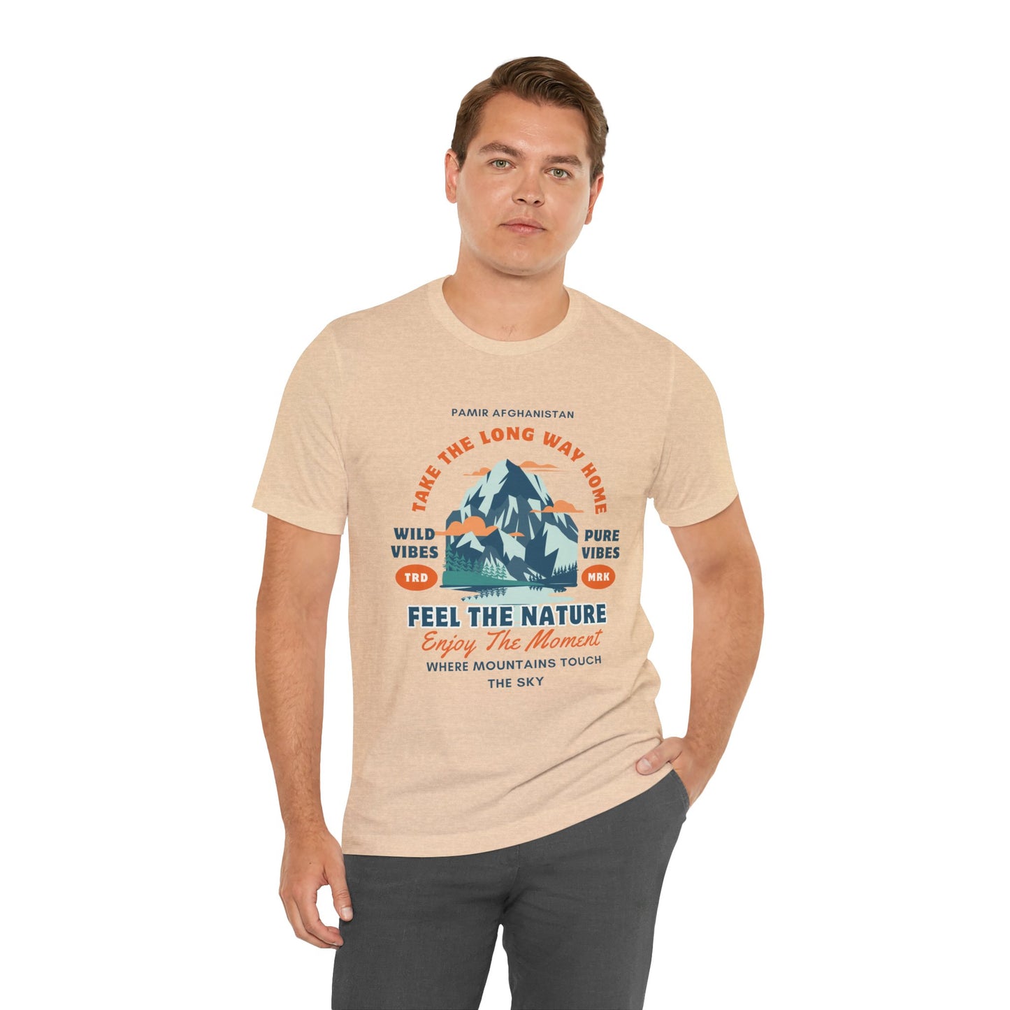 Adventure Vibes Unisex Jersey Tee - 'Feel The Nature'