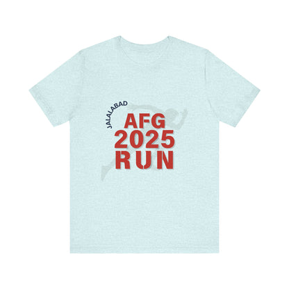 Unisex Running Tee - Jalalabad AFG Cricket 2025 Run