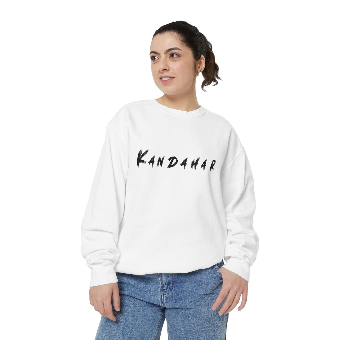 Kandahar Unisex Garment-Dyed Sweatshirt - Cozy & Stylish Activewear