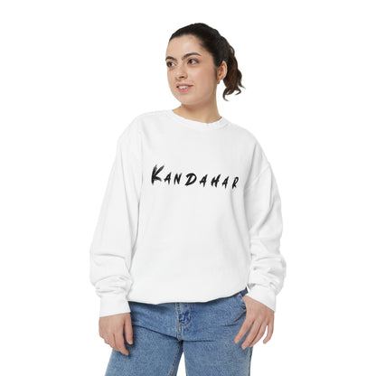 Kandahar Unisex Garment-Dyed Sweatshirt - Cozy & Stylish Activewear