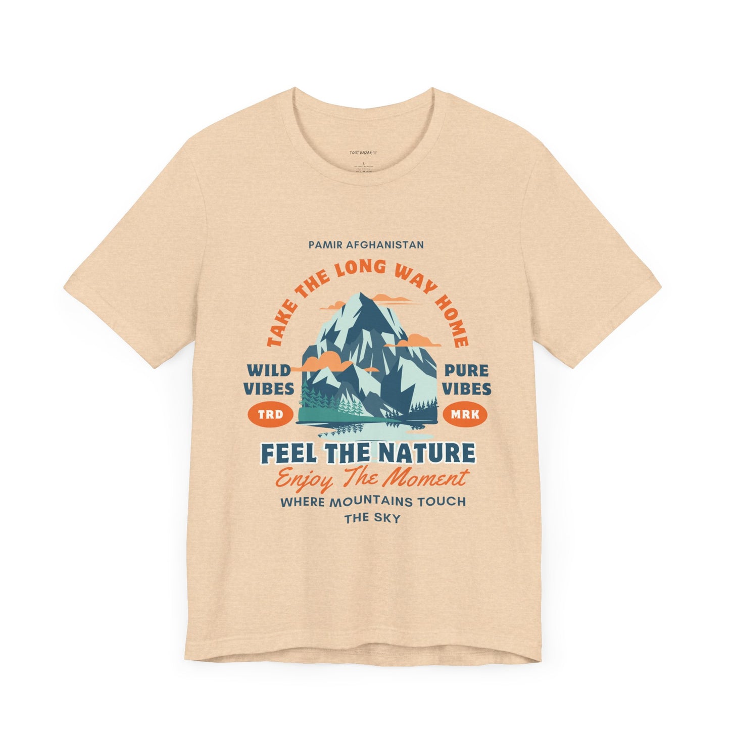Adventure Vibes Unisex Jersey Tee - 'Feel The Nature'