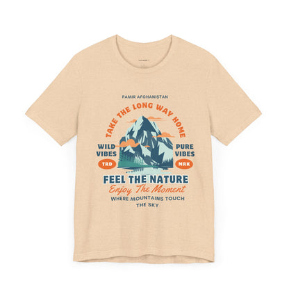 Adventure Vibes Unisex Jersey Tee - 'Feel The Nature'