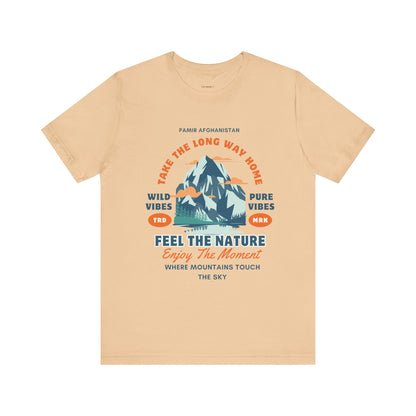 Adventure Vibes Unisex Jersey Tee - 'Feel The Nature'