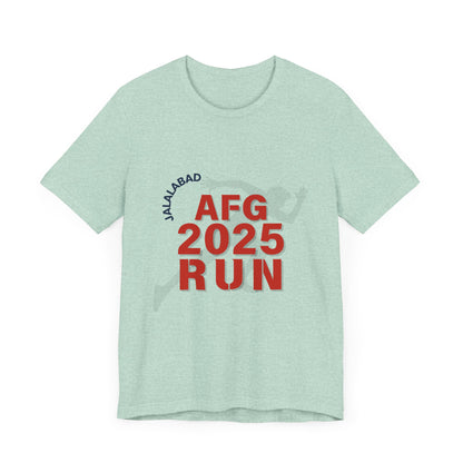 Unisex Running Tee - Jalalabad AFG Cricket 2025 Run