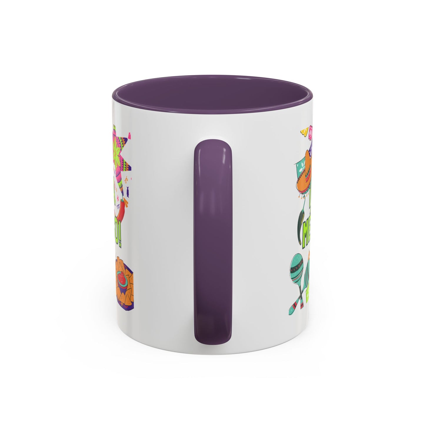Viva México Accent Coffee Mug — Festive Mexican Fiesta 11/15oz