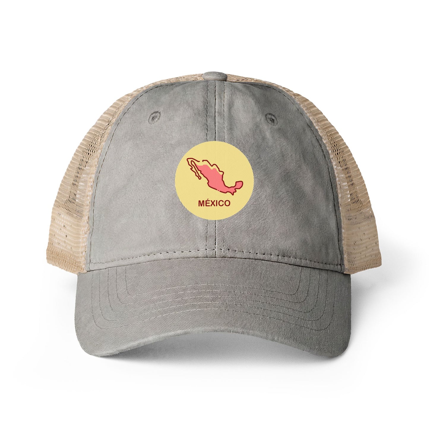 Women's Washed Mesh-Back Cap