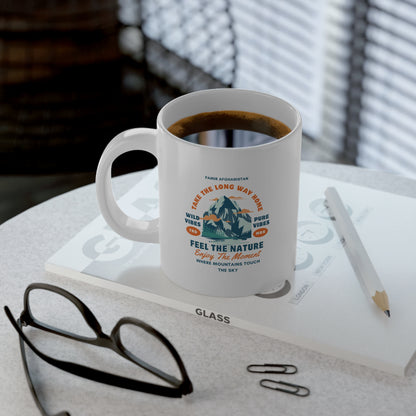 Pamir Afghanistan Jumbo Mug - 20oz | Travel & Nature Vibes Coffee Cup